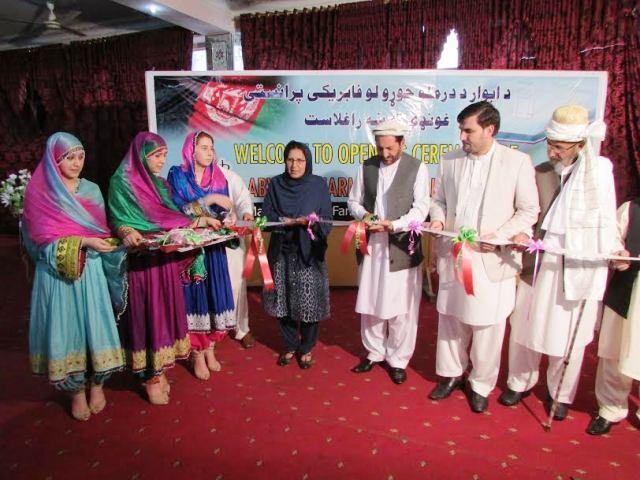 په جلال اباد کې د درمل جوړونې فابريکې فعاليت پيل کړ