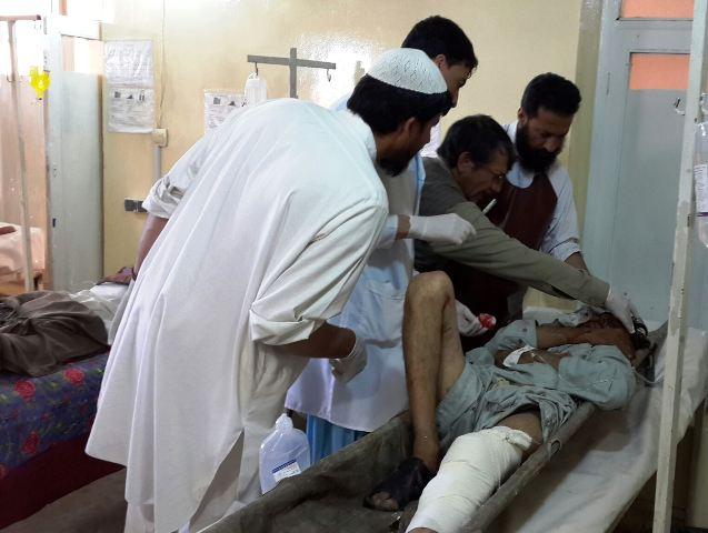 1 killed, 17 wounded in Gardez accidents