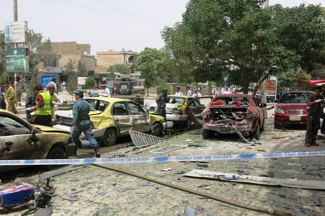 16 wounded in Mazar-i-Sharif blast