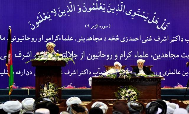 Ghani to consult ulema on govt’s affairs