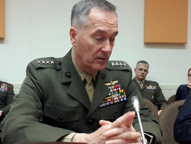 US needs to keep troops in Afghanistan: Dunford