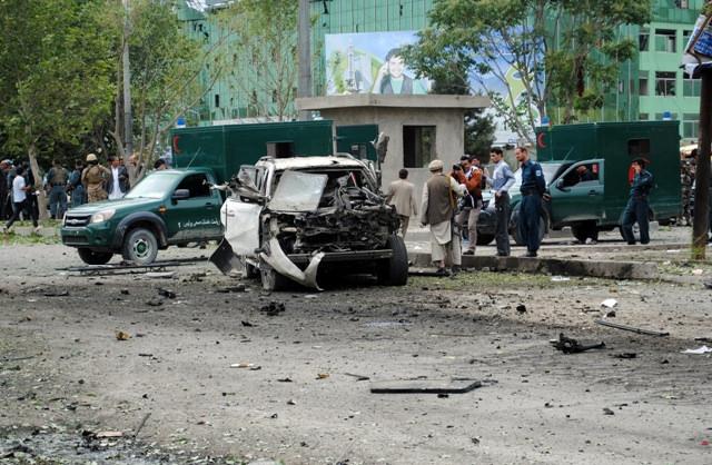 12 killed, 40 injured in attack on Abdullah convoy