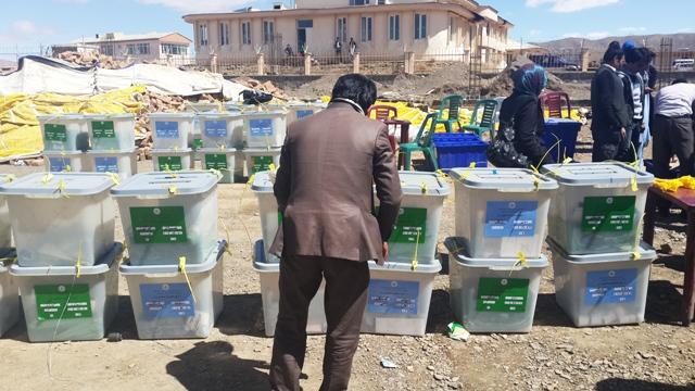 سکوت جاى کمپاین های انتخاباتى در باميان را گرفته است