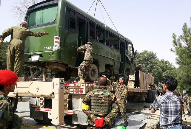 8 air force personnel dead in Kabul suicide blast