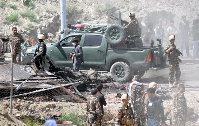Suicide attack close to Kabul International Airport