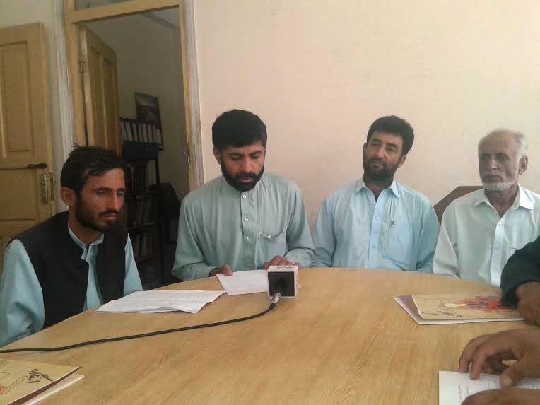 ننګرهار کې مدني ټولنو د ولسمشر د انځور څيرول وغندل