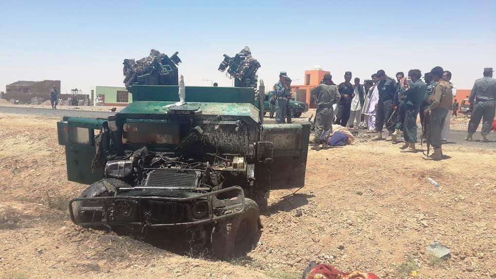 د  هلمند ځانمرګي بريد کې دوه تنه وژل شوي او٢٠ نور ټپيان دي