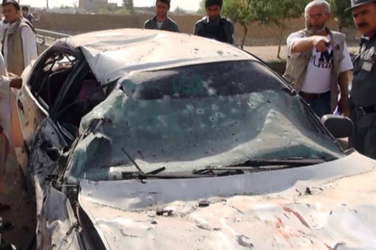 د چهاردرې امنيه قوماندان په ځانمرګي بريد کې ټپي شو