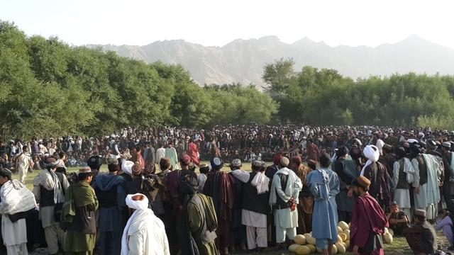Celebration of Eid-ul-fitr festival in Uruzgan