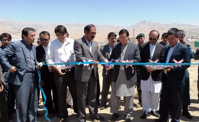Foundiation stone laid for township – Bamyan