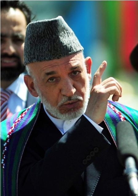 Karzai slams US funding to Pakistan for fencing Durand Line