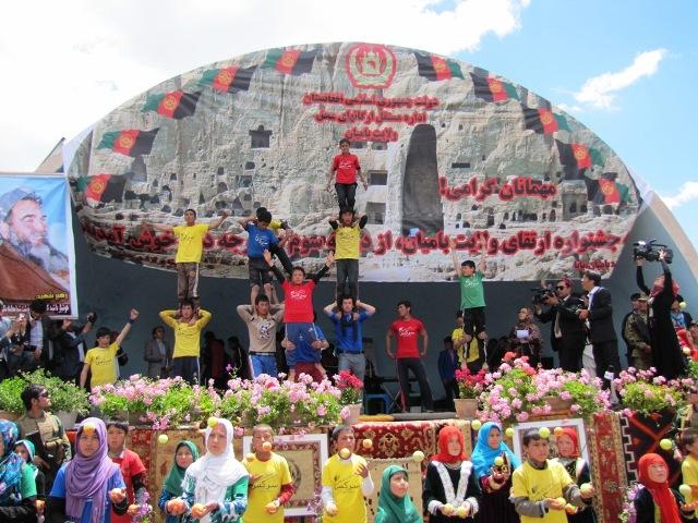 براى جشنوارۀ راه ابريشم در باميان آمادگى گرفته شده است