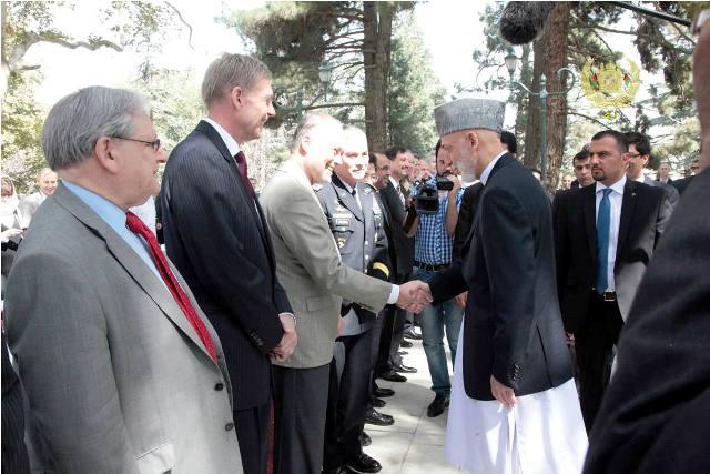 Karzai links progress to global support