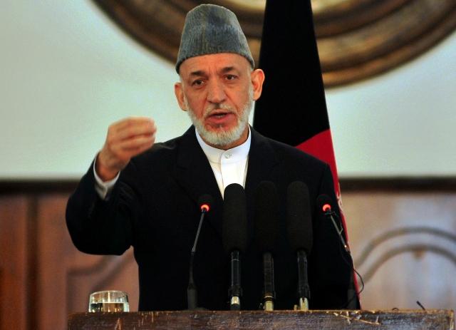 Karzai takes parting shot at US, Pakistan