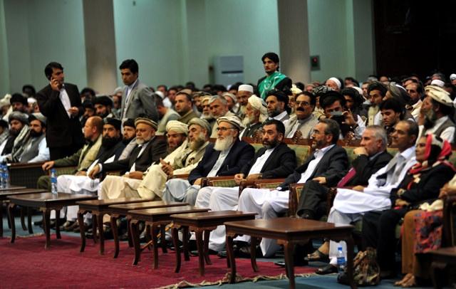 Hizb-e-Islami gathering on election results