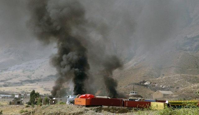 Paghman blaze kills at least 1 man, burns 2 oil tankers