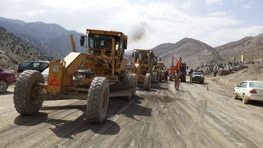 Asphalting of Khost-Gardez road begins