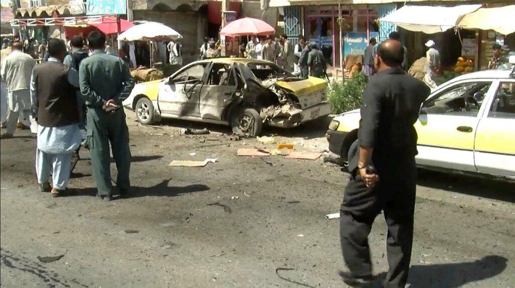 Car cylinder explosion wounds 11 in Nangarhar