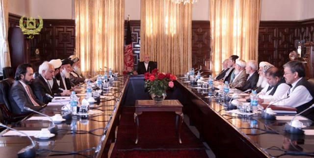 حامد کرزی با رهبران جهادی دیدار کرد، کابل