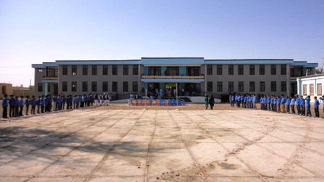 School building, conference hall constructed in Nimroz
