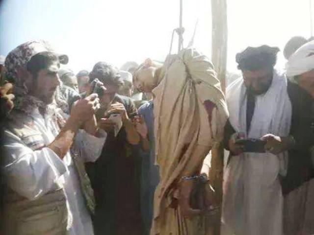 Taliban hang alleged kidnappers in Paktia