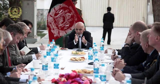 دیدار اشرف غنی با اتحادیه اروپا ، کابل