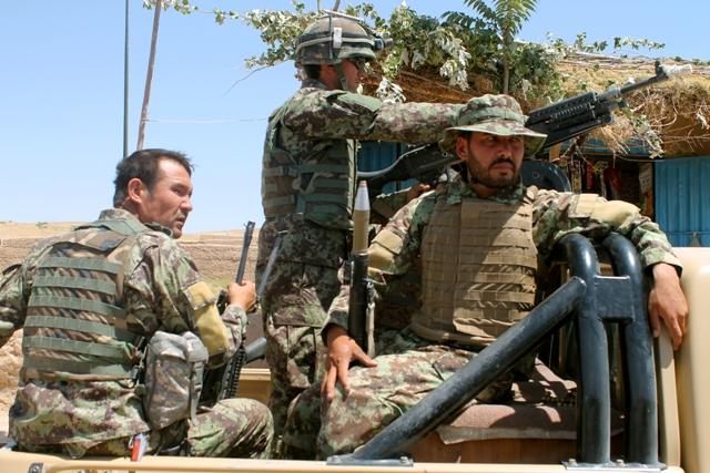 5 Afghan security forces men dead in blasts
