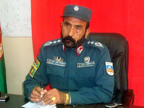 Zabul police chief