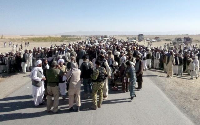 Protest in Ghazni