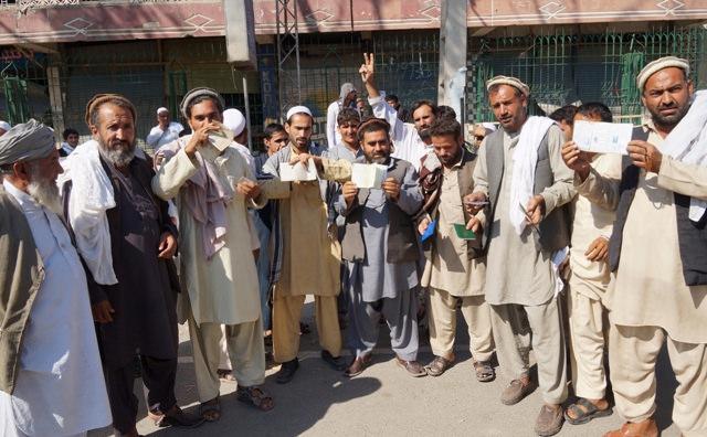 Truck drivers in protest – Jalalabad