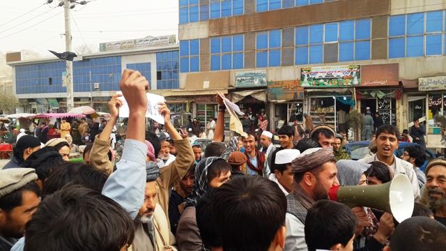 Hundreds attend anti-Wolesi Jirga rally in Parwan