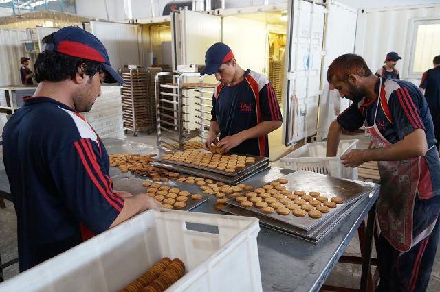 Energy biscuits being produced in Nangarhar