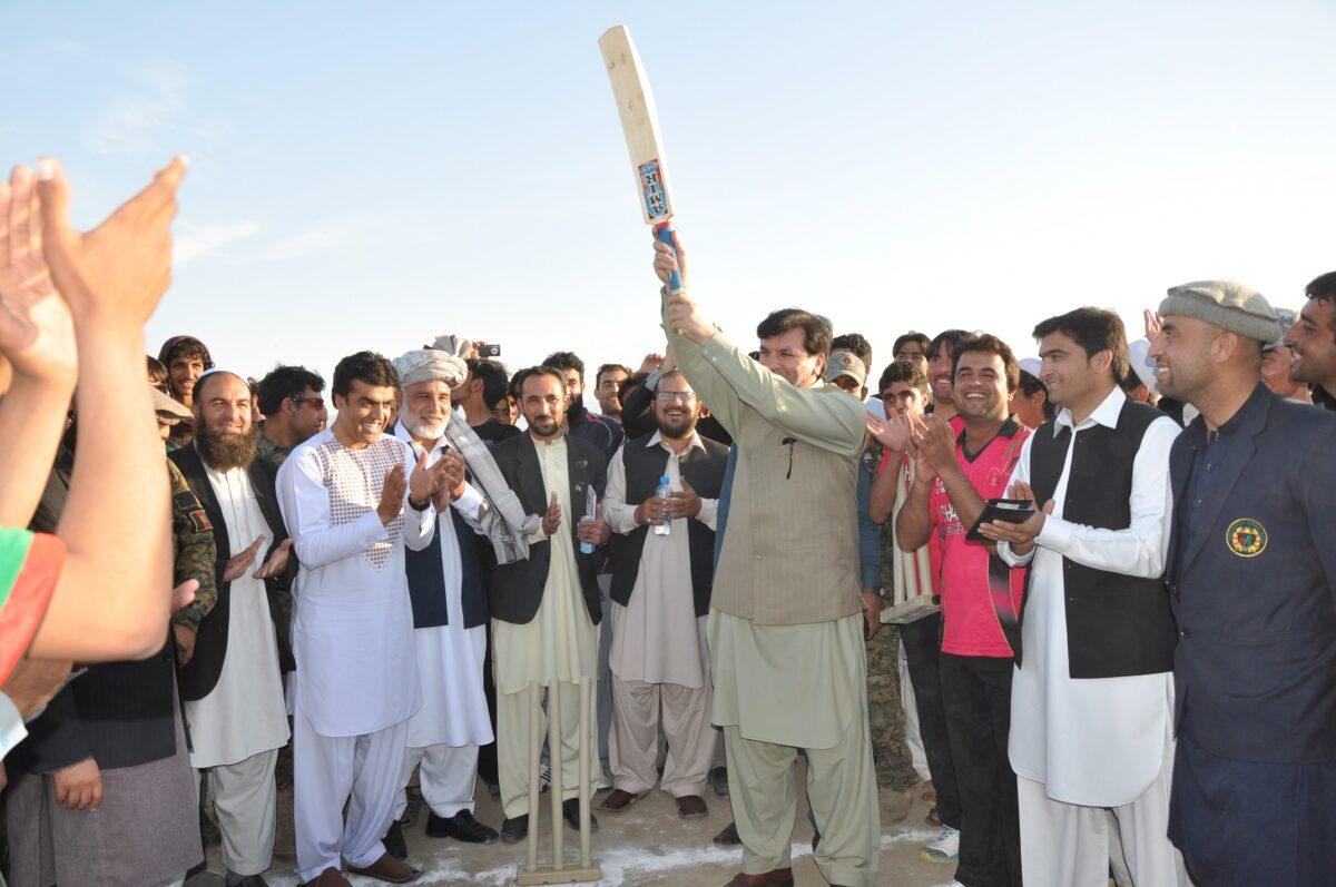 Work on Khost cricket stadium begins