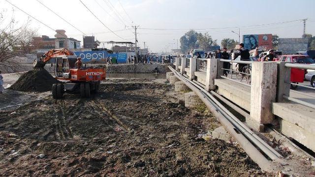 Work on Jalalabad bridges halted