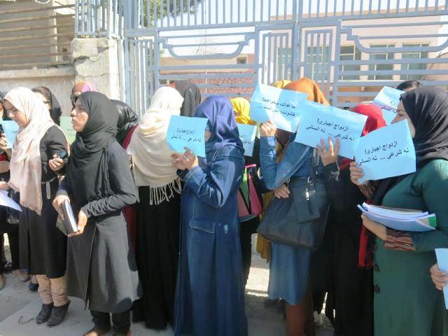 د ښځو پر وړاندې د زور زياتي د مخنيوي  په موخه لاريون وشو