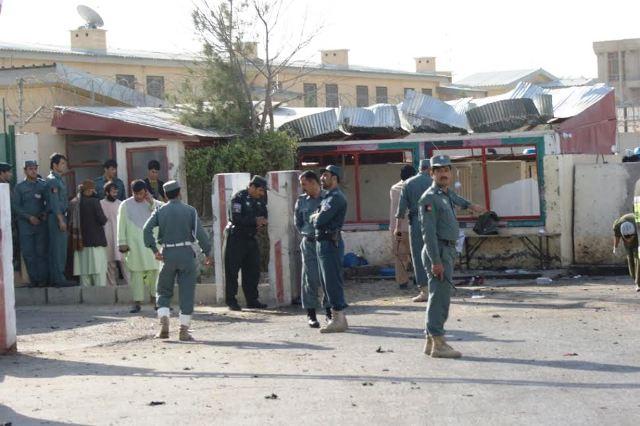 Bomber strikes Helmand police HQ