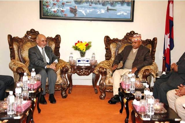 د افغانستان او نيپال ولسمشرانو د دواړو هېوادونو تر منځ د اړيکو پر پراختيا ټينګار وکړ