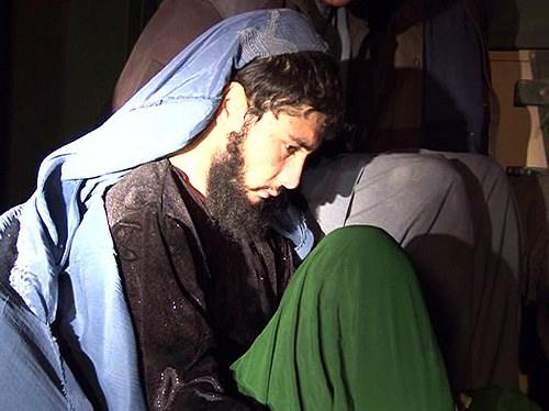 Arrested Al-Qaeda member in Kunduz