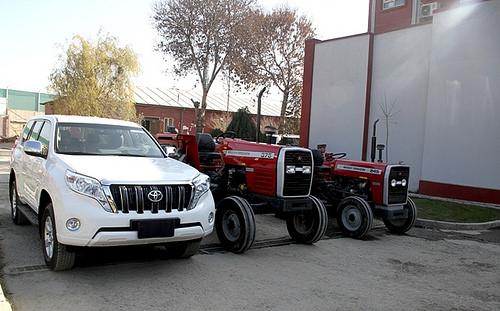 US donated cars and tractors to ounter Narcotics Ministry