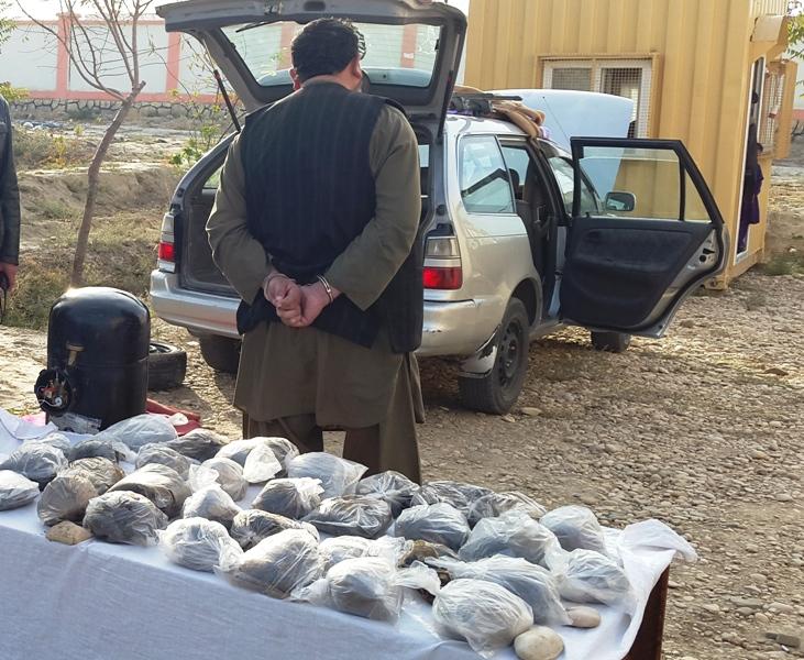 جلوقاچاق موادمخدر به ترکمنستان گرفته شد