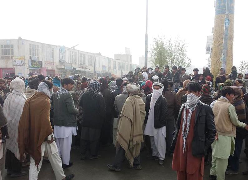 Protestors ask Ghor governor to stand down