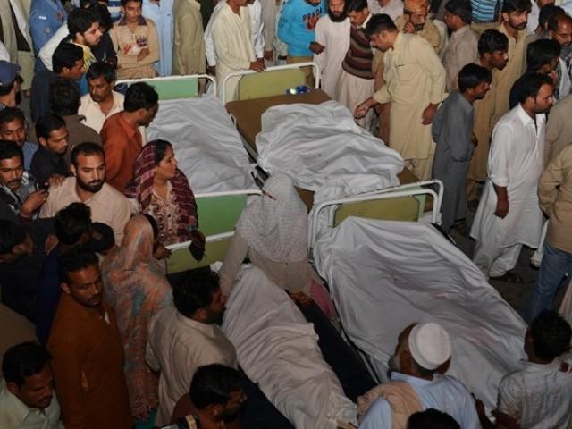 55 killed, 120 injured in Lahore suicide blast
