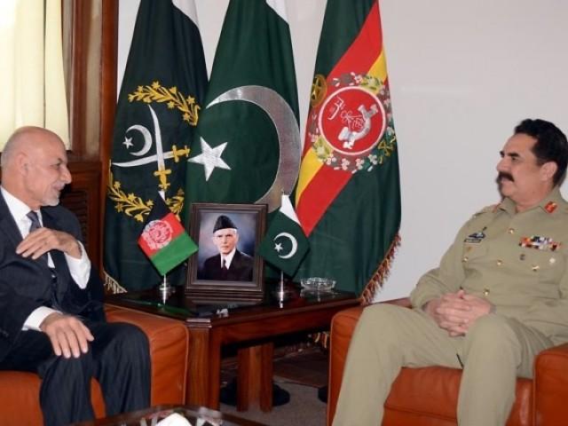Ghani wants defence ties with Pakistan bolstered