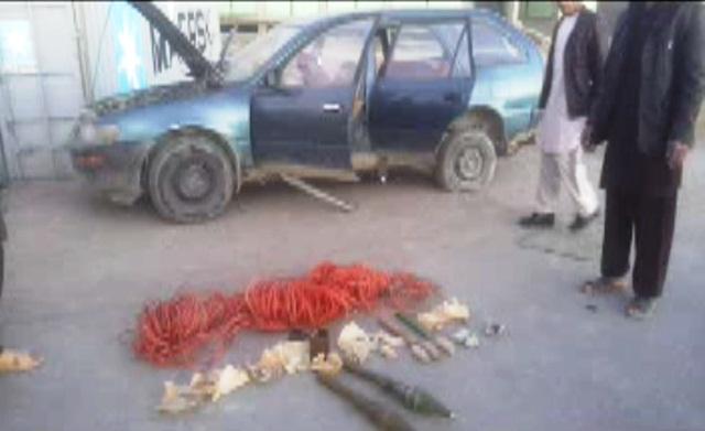 Car bombing plot foiled in Paktia