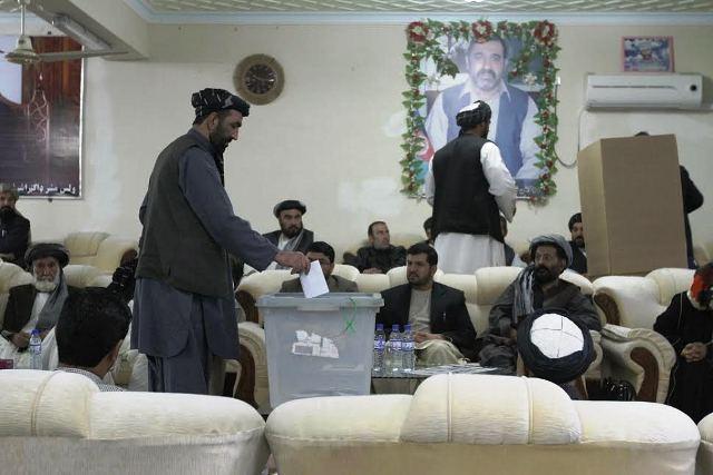 د کندهار د ولايتي شورا د مديره پلاوي لپاره ټاکنې وشوې