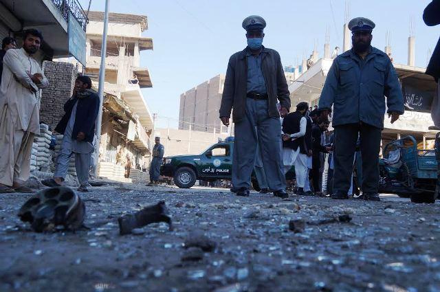 Schoolteacher killed, 9 injured by mortar shells