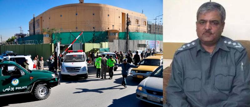 Suicide bomber strikes inside Kabul police HQ