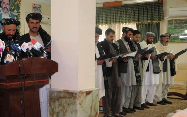 د کندهار د ولايتي شورا نوو غړو لوړه وکړه