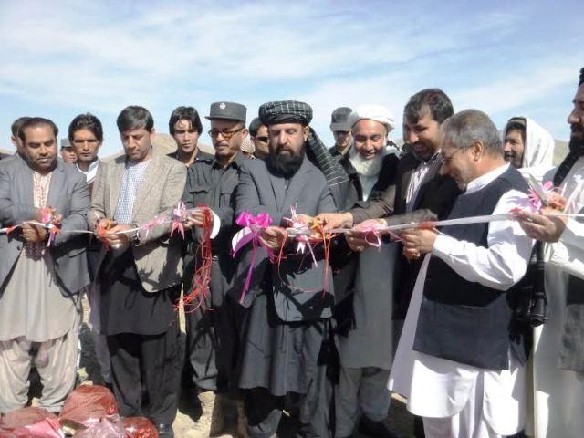 Work on key projects launched in Ghazni
