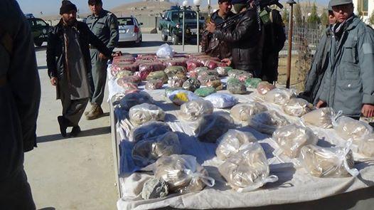 264 kg drugs seized from truck in Zabul